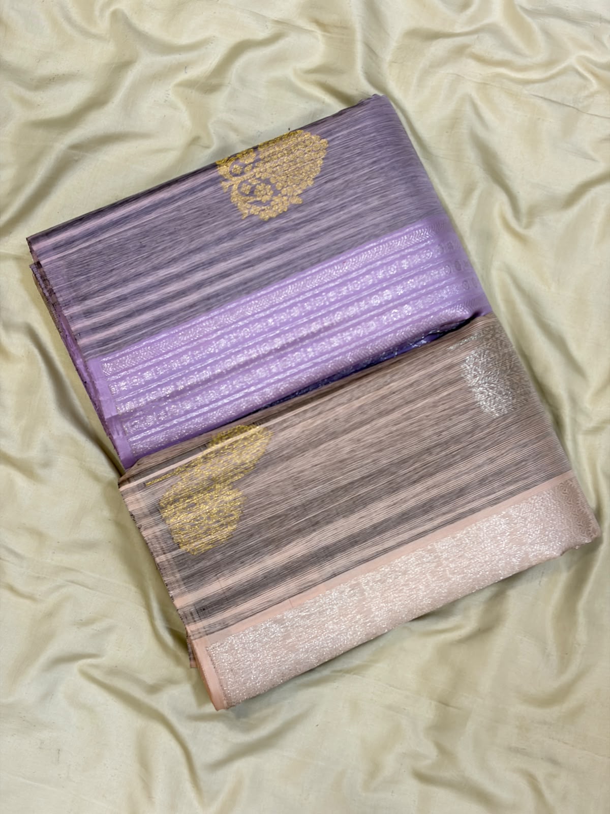 Madhurya: Pastel Pure Silk Saree